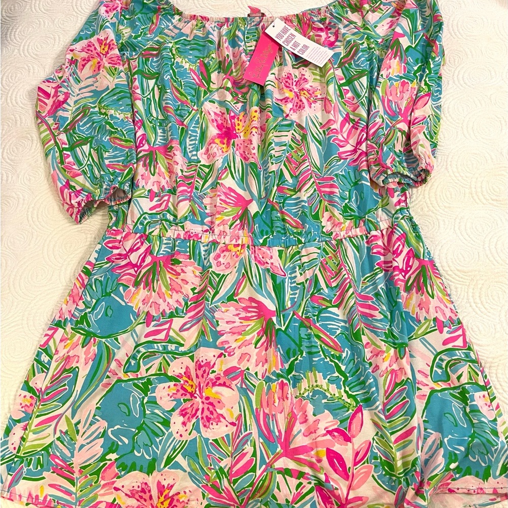 RESERVED - 🌷NWT’S Lilly Pulitzer Lana Skort Romper. Size XL🌷